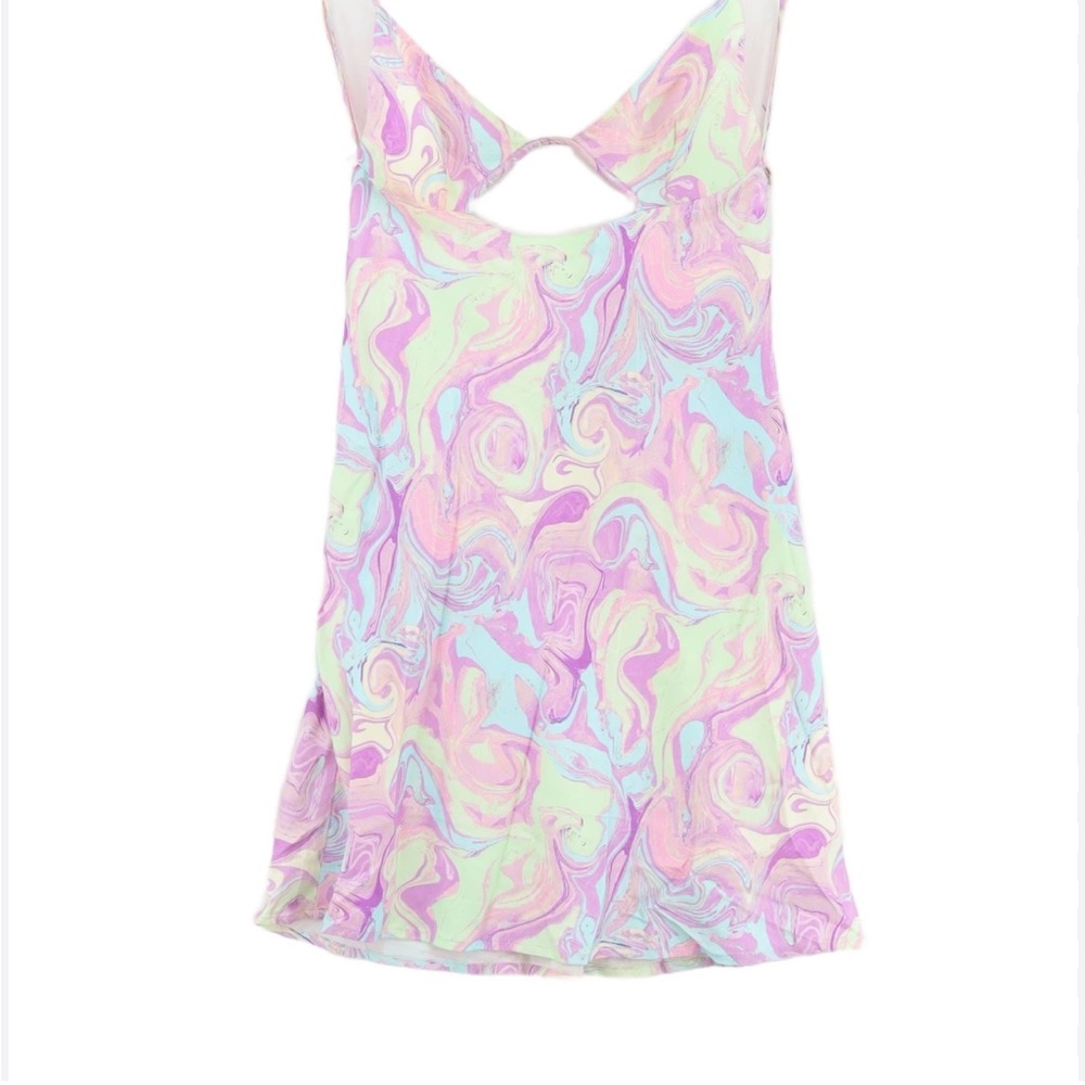 Zara Multicolor Swirl Dress
